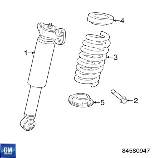  84580947 General Motors