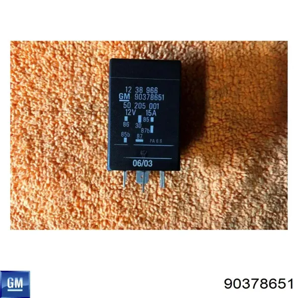 Реле електробензонасосу 90378651 General Motors