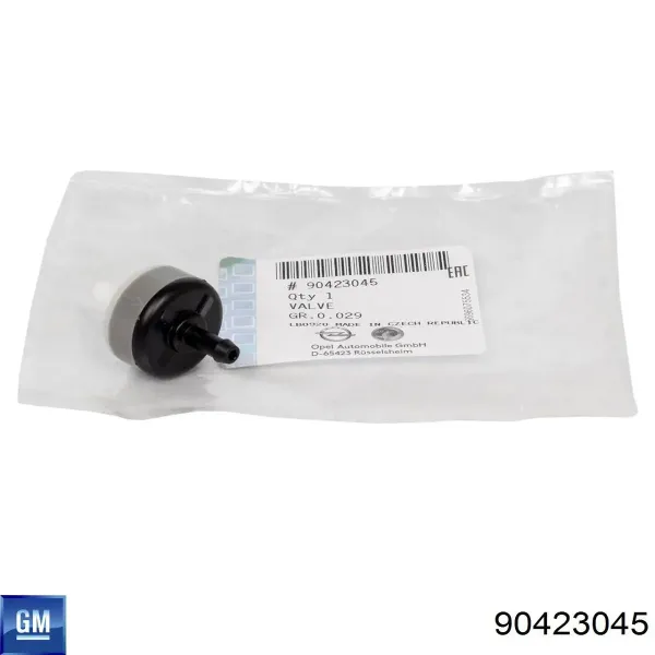 Клапан вентиляції картерних газів Opel Zafira B