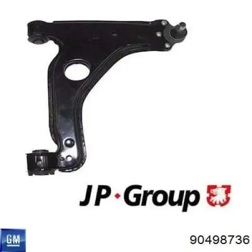 Важіль передньої підвіски нижній, правий 90498736 General Motors