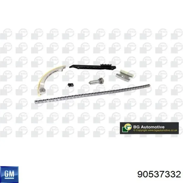 Вкладиші шатунні 90537332ZUGM Zuiko