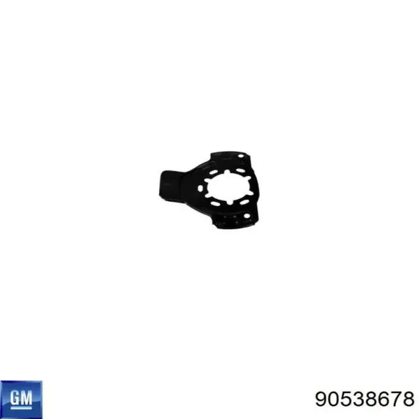 Захист гальмівного диска переднього 90538678 General Motors