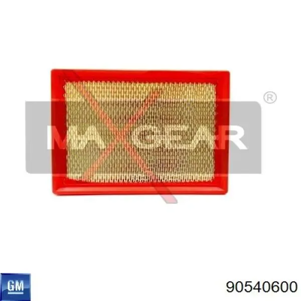 Повітряний фільтр 90540600 General Motors