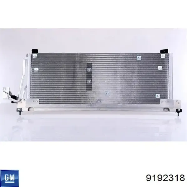 Радіатор кондиціонера 9192318 General Motors