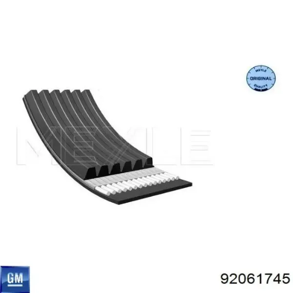 Ремінь генератора 92061745 General Motors