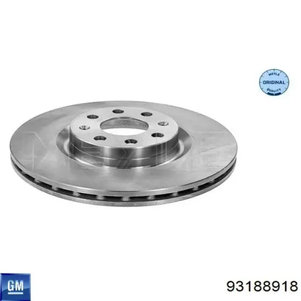 Гальмівні диски передні 93188918 General Motors