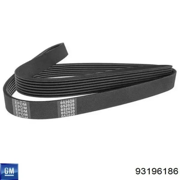 Ремінь генератора 93196186 General Motors