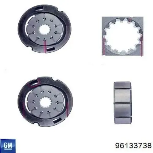Насос ГУР 96133738 General Motors