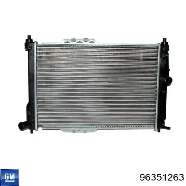 Радіатор 96351263 General Motors