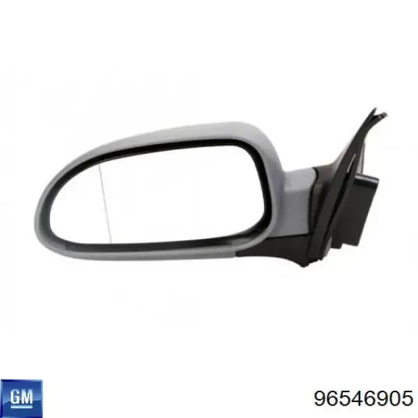 Ліве бокове дзеркало 96546905 General Motors