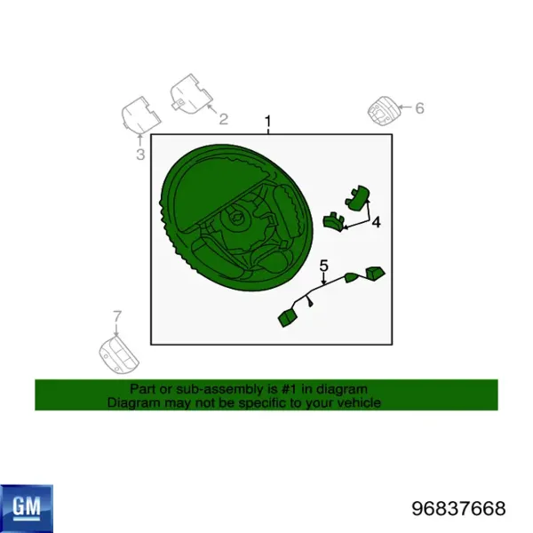 Кермо Chevrolet Aveo I