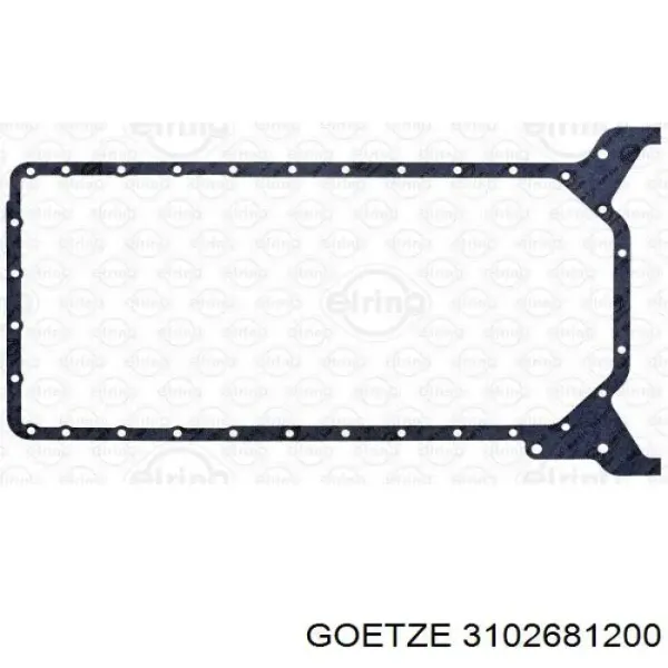 Прокладка піддону картера двигуна 3102681200 Goetze