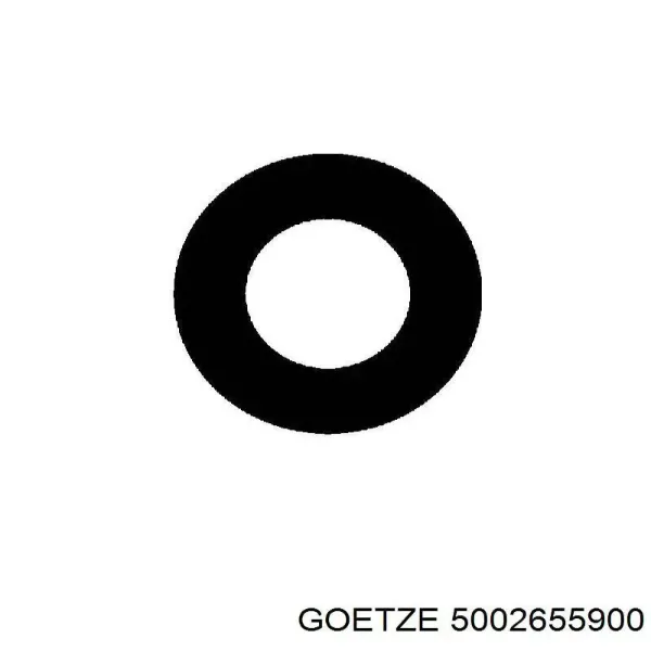 Прокладка клапанної кришки двигуна, кільце 5002655900 Goetze