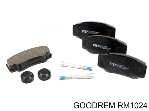 Задні гальмівні колодки RM1024 Goodrem