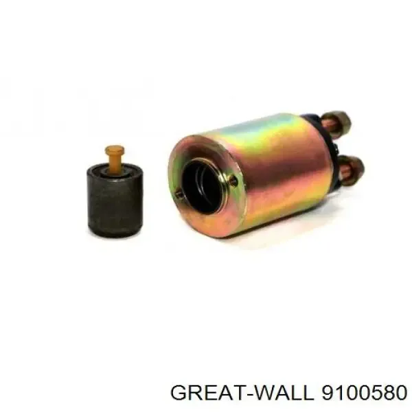 Втягуюче реле стартера 9100580 Great Wall