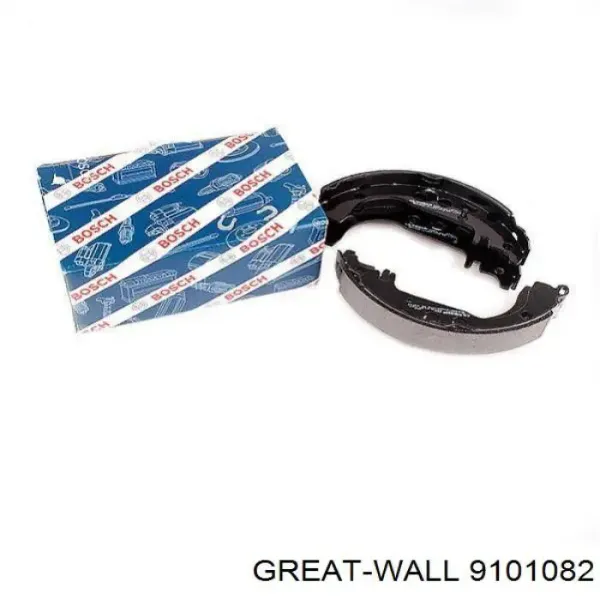 Колодки гальмові задні, барабанні 9101082 Great Wall