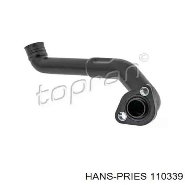 Патрубок системи рециркуляції ОГ EGR 110339755 Hans Pries (Topran)