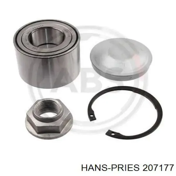 Гальмівні диски 207177 Hans Pries (Topran)