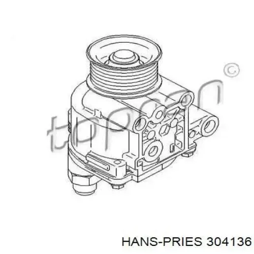 Вакуумний насос 304136 Hans Pries (Topran)