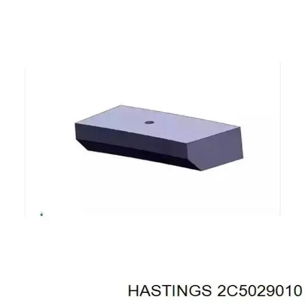 Кільця поршневі на 1 циліндр, 1-й ремонт (+0,25) 2C5029010 Hastings