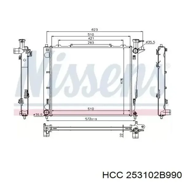  253102B990 HCC