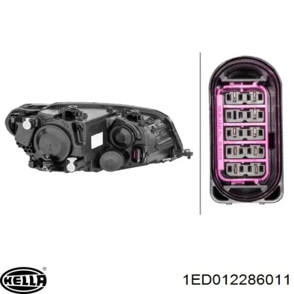 Фара ліва FP7440R1E Depo/Loro/Abakus