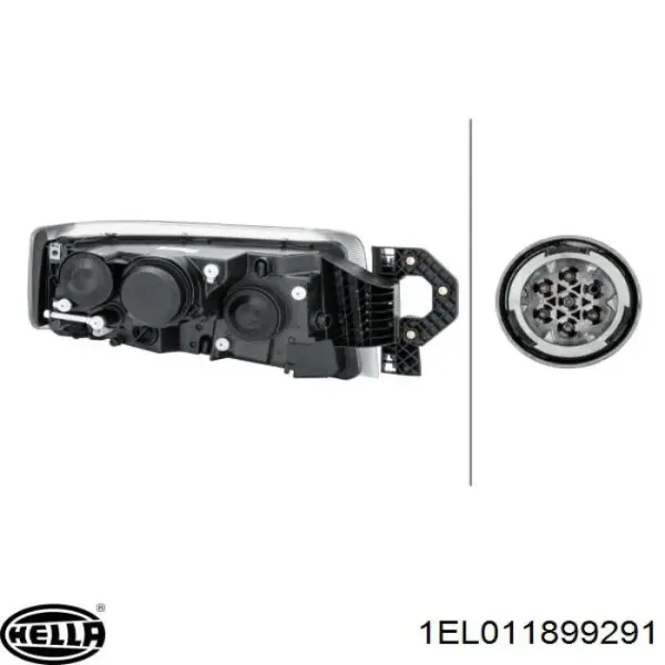Фара ліва 5010578454 Renault (RVI)