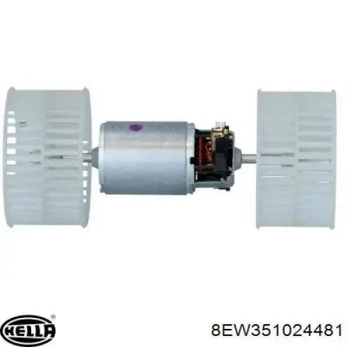 Вентилятора пічки 8EW351024481 HELLA