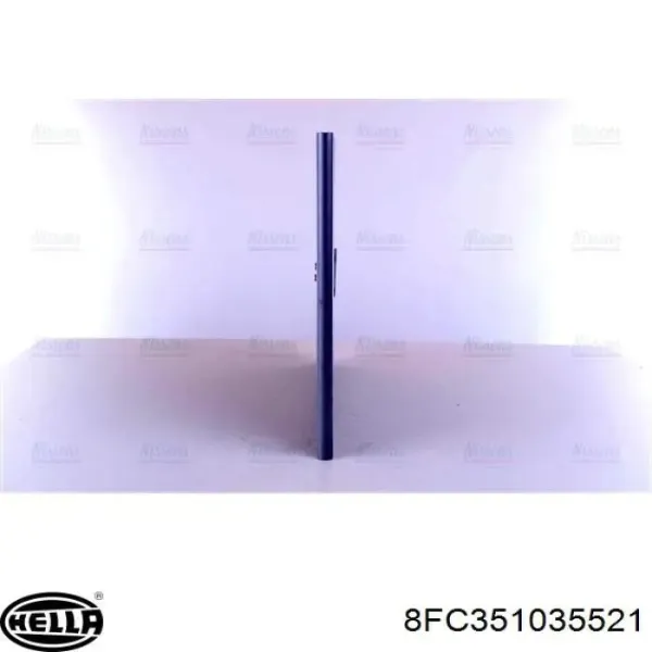 Радіатор кондиціонера 8FC351035521 HELLA
