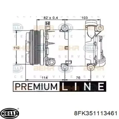 Купити 8603655 Volvo Компресор кліматичної установки