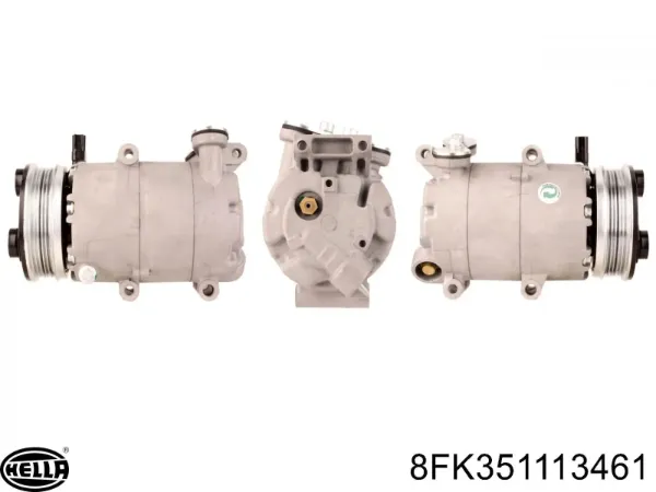 Компресор кондиціонера 8603655 Volvo