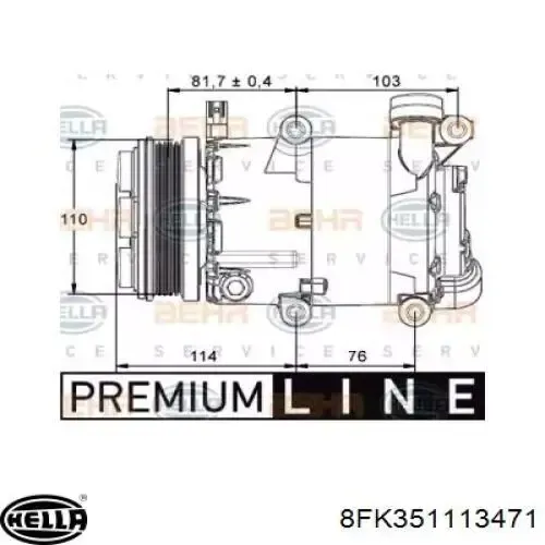 Купити 36000271 Volvo Компресор кліматичної установки