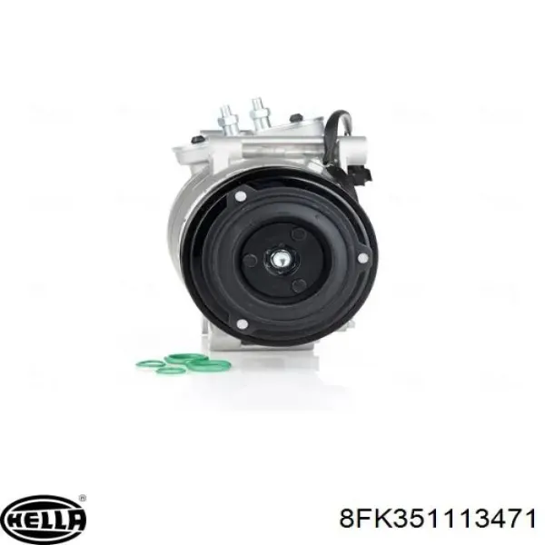 Компресор кондиціонера 36000271 Volvo