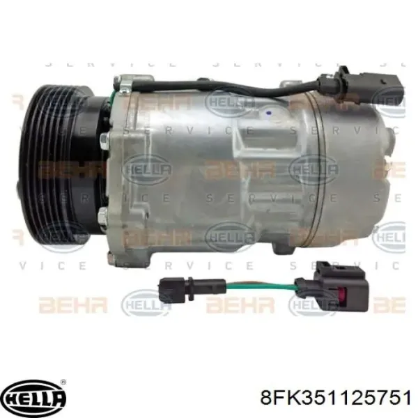 Компресор кондиціонера 3457698 Volvo