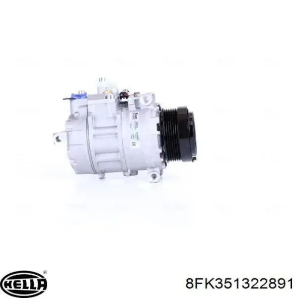 Купити 8FK351322891 HELLA Компресор кліматичної установки