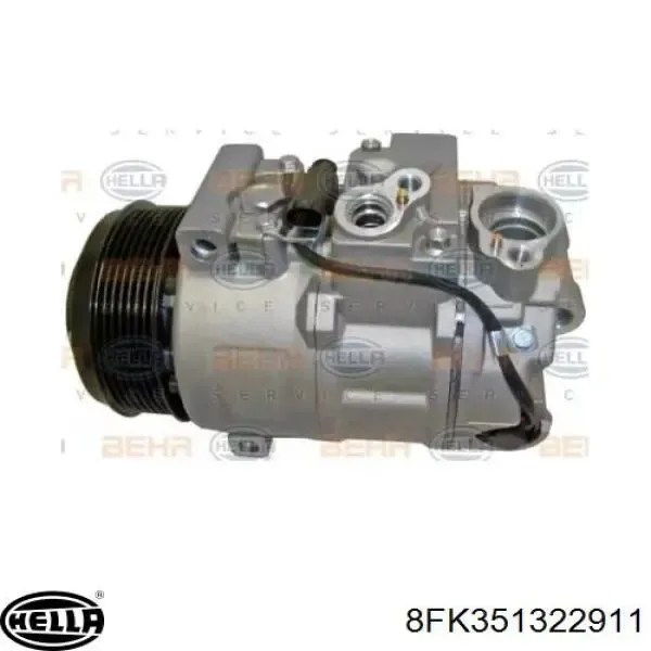 Купити 8FK351322911 HELLA Компресор кліматичної установки
