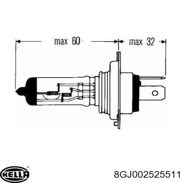 Лампочка галогенна SL1204 Shafer