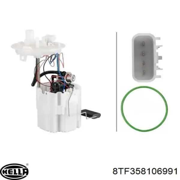 Бензонасос 13578736 General Motors
