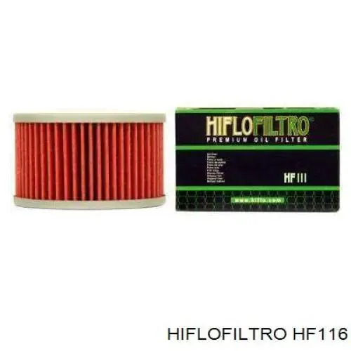 Масляний фільтр HF116 Hiflofiltro