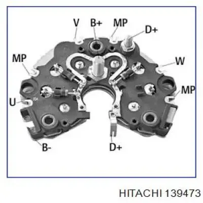 Бендикс стартера 139473 Hitachi