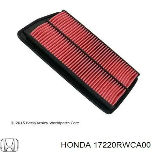 Повітряний фільтр 17220RWCA00 Honda