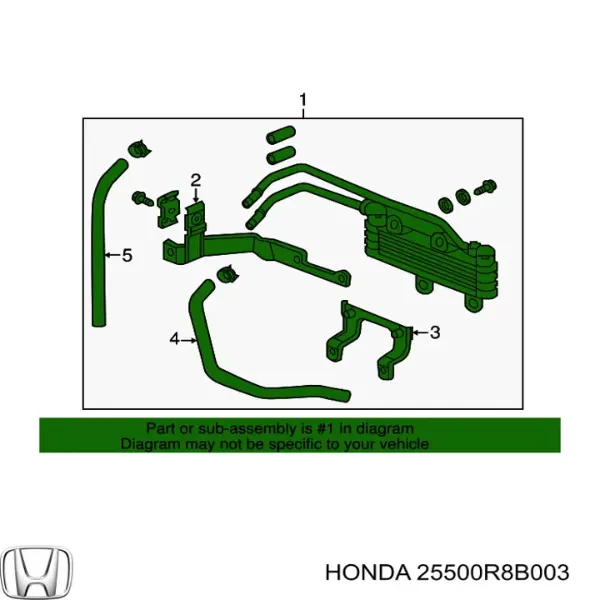  25500R8B003 Honda