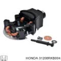 Щеткодеpжатель стартера Honda Prelude BB