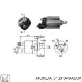 Втягуюче реле стартера Honda Shuttle RA1, RA5