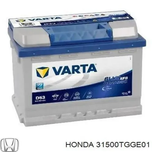 Акумуляторна батарея, АКБ 31500TGGE01 Honda