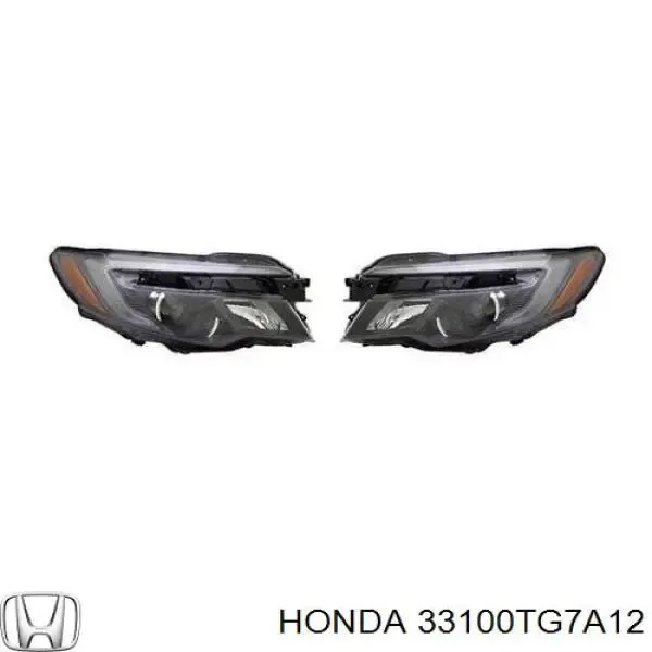 Фара права 33100TG7A12 Honda