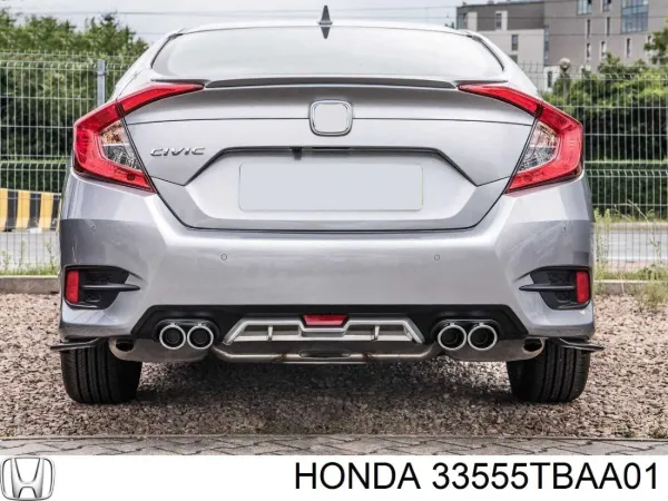 Катафот (відбивач) заднього бампера, правий 33555TEAT01 Honda