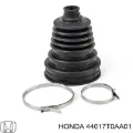 Пильник ШРКШа внутрішній, задньої піввісі HONDA 44017T0AA01
