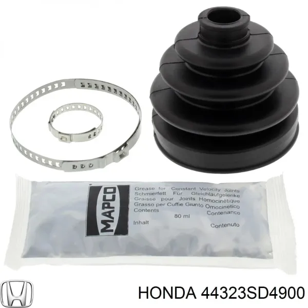 Пильник ШРУСа зовнішній 44323SD4900 Honda