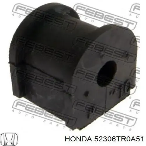 Втулка стабілізатора заднього 52306TR0A51 Honda